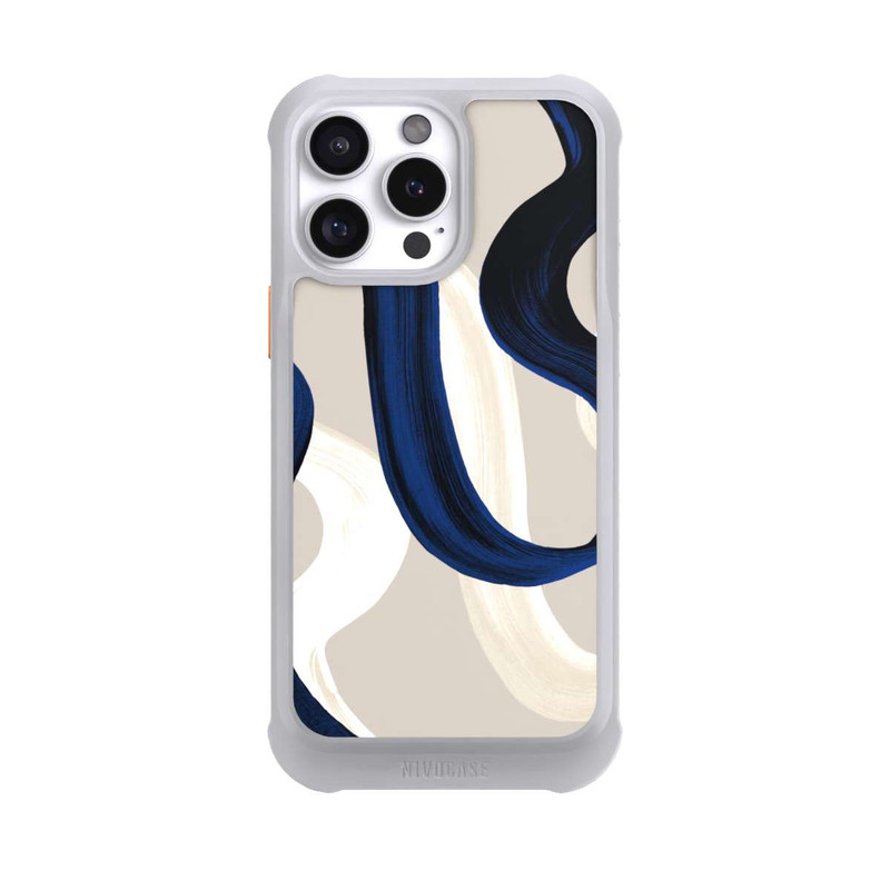 iPhone 16 Pro Max NIVOmax Abstrakte Pinselstriche 80