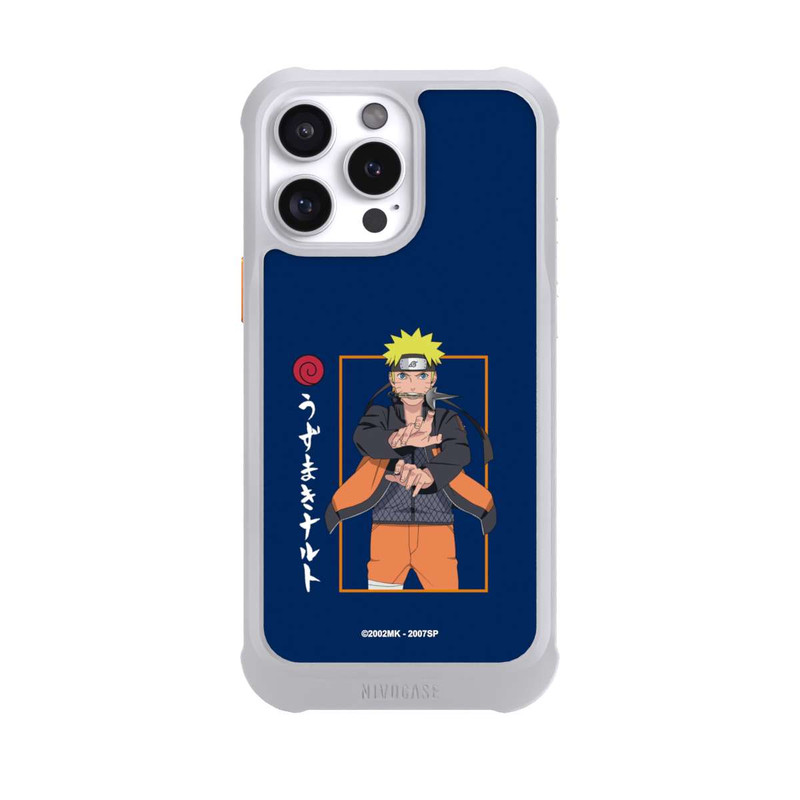 iPhone 16 Pro Max NIVOmax Naruto Kampfposition Blau
