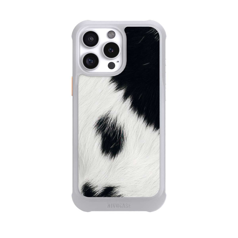 iPhone 16 Pro Max NIVOmax Fourrure de Vache - Impression réaliste