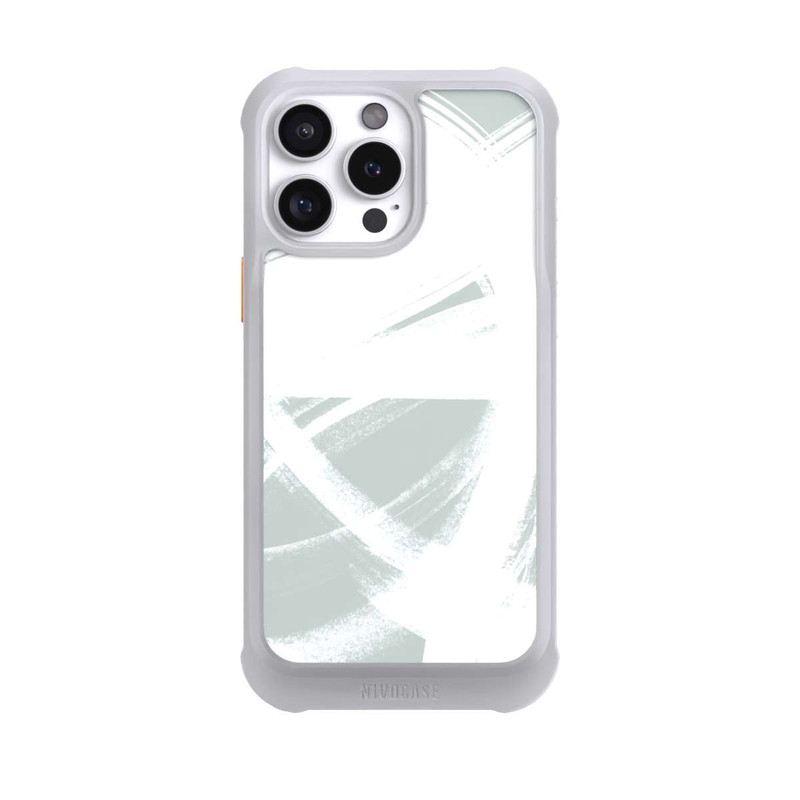 iPhone 16 Pro Max NIVOmax Abstract Brush Strokes Blush