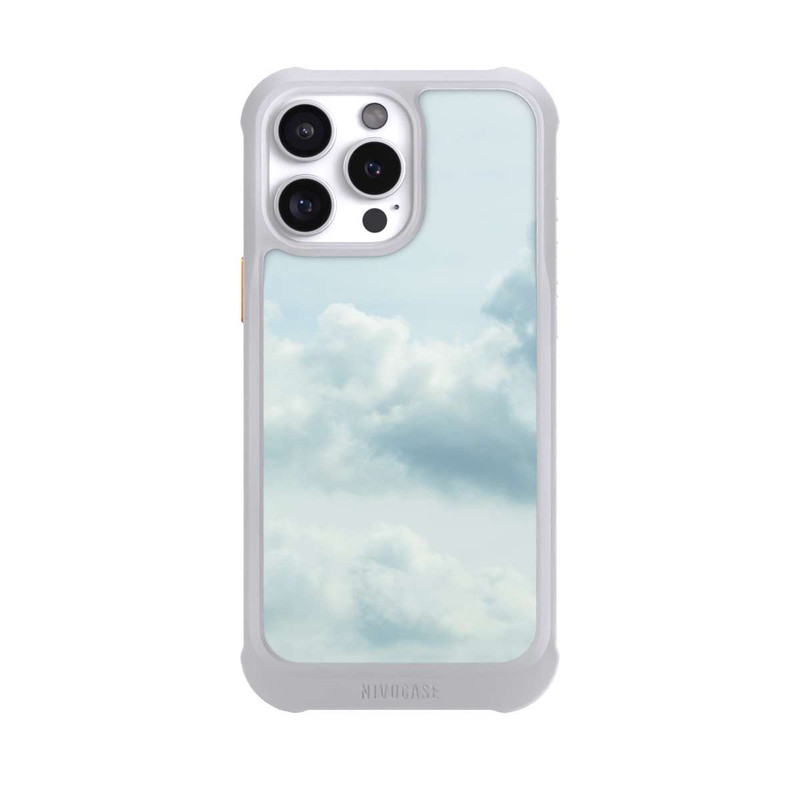 iPhone 16 Pro Max NIVOmax Pastel Blue Clouds
