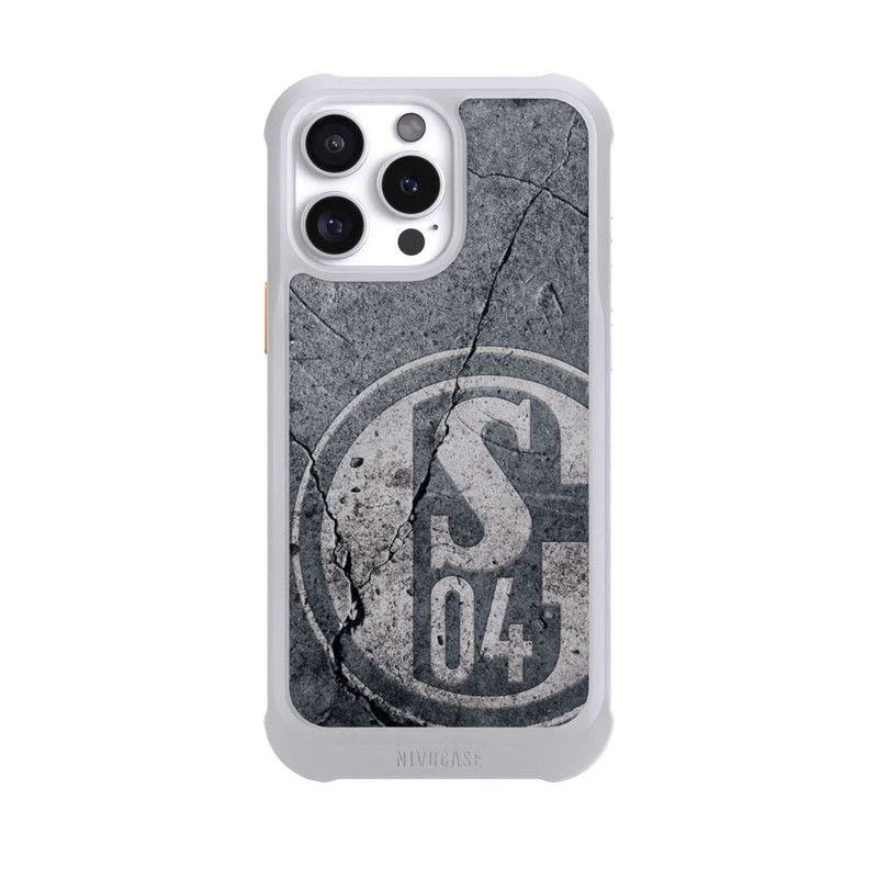 iPhone 16 Pro Max NIVOmax Schalke 04 Beton Look