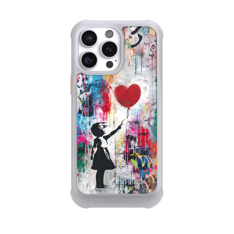 iPhone 16 Pro Max NIVOmax Balloon Girl Colorful