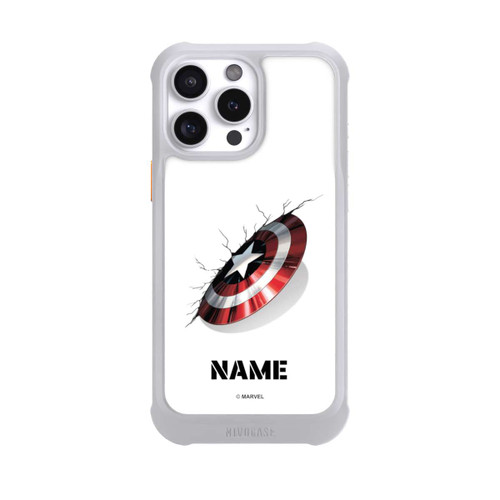 Apple iPhone 16 Pro Max NIVOmax Captain America Shield Personalisierbar