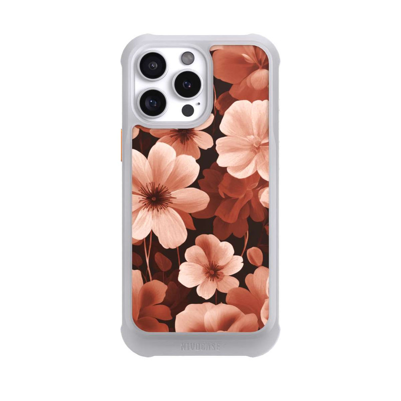 iPhone 16 Pro Max NIVOmax Rote Negativblumen mit KI