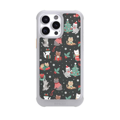 Apple iPhone 16 Pro Max NIVOmax Christmas Festive Cute Holiday Kittens