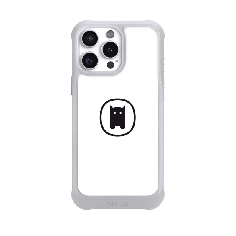 iPhone 16 Pro Max NIVOmax Nivocase Logo White