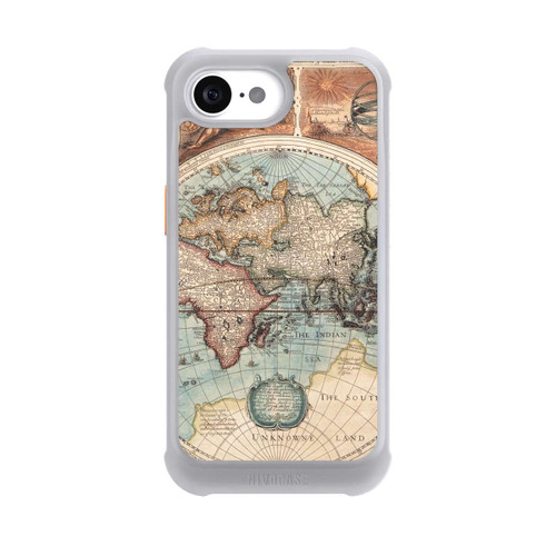 Apple iPhone 16e NIVOmax Carte du Monde Ancienne