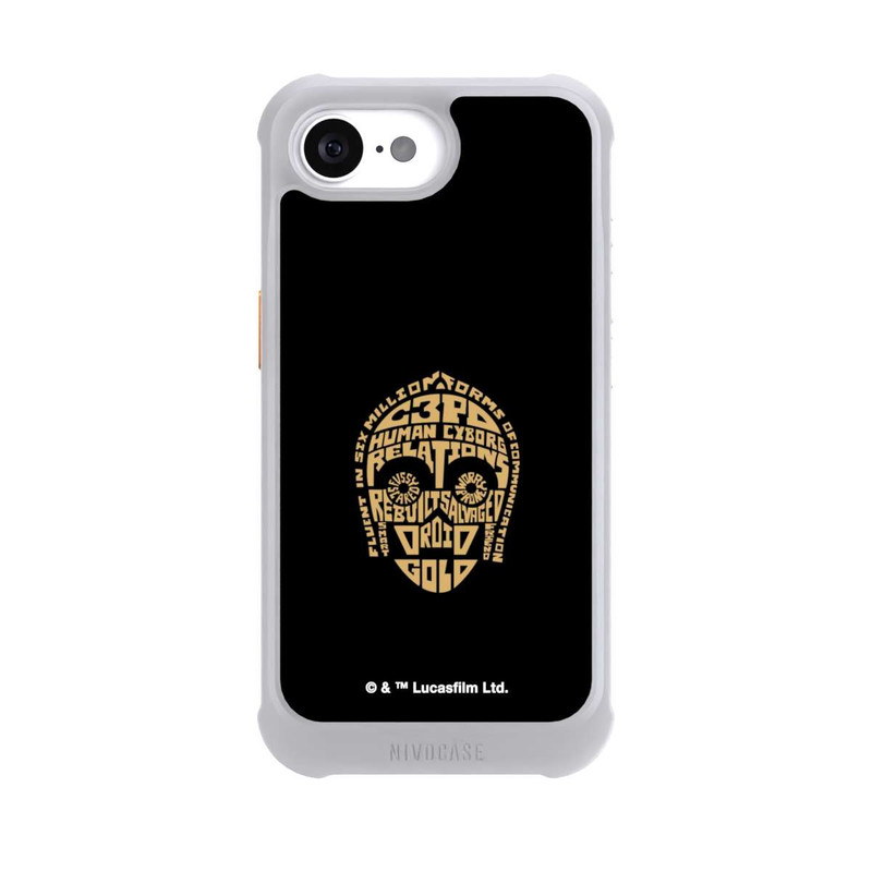 iPhone 16e NIVOmax C3PO Typo Graphic