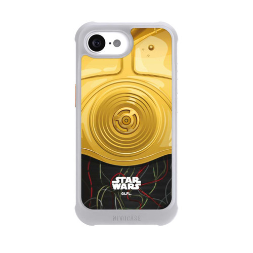 Apple iPhone 16e NIVOmax C3PO Closeup