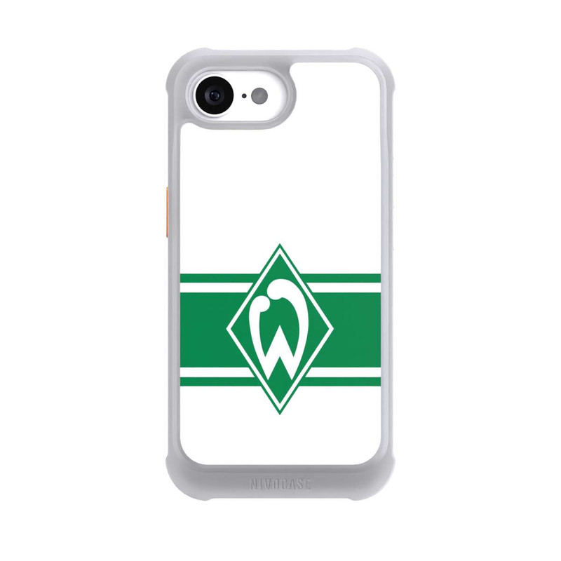 iPhone 16e NIVOmax Werder Stripes White