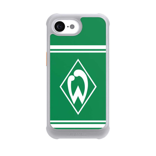 Apple iPhone 16e NIVOmax Werder Stripes Green
