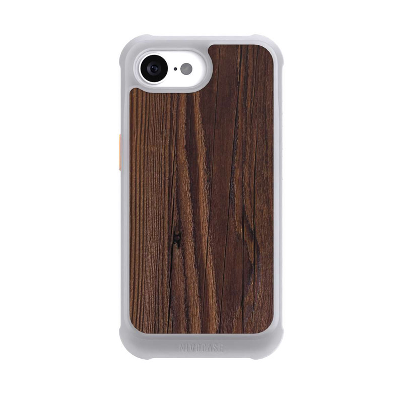 iPhone 16e NIVOmax Look Grain du Bois