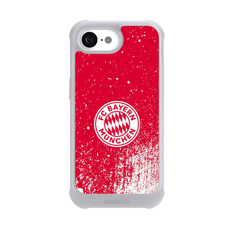 iPhone 16e NIVOmax Éclaboussures Rouges - FCB