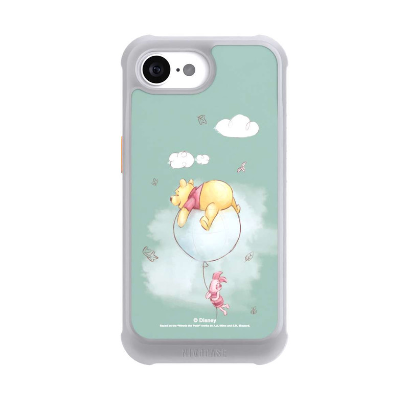 iPhone 16e NIVOmax Unerschrocken durch einen Ballon
