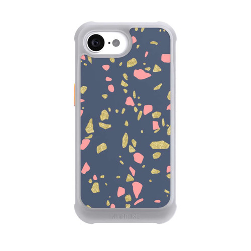 Apple iPhone 16e NIVOmax Terazzo Gold Look