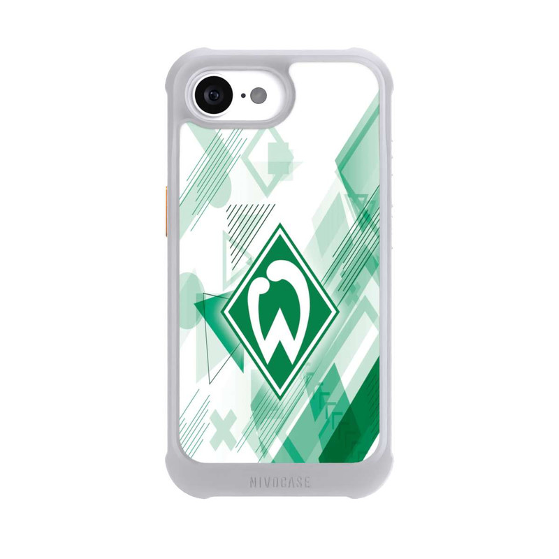iPhone 16e NIVOmax Weiße Grafikelemente - Werder Bremen