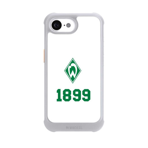Apple iPhone 16e NIVOmax 1899 Grün-Weiß Lebenslang Weiss - Werder Bremen