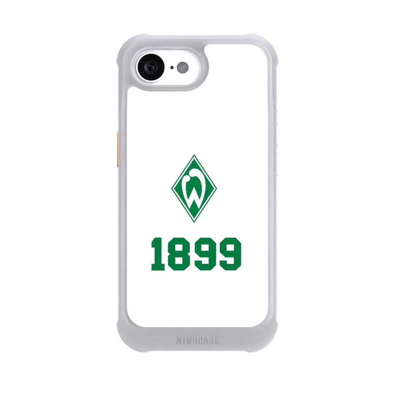 iPhone 16e NIVOmax 1899 Grün-Weiß Lebenslang Weiss - Werder Bremen