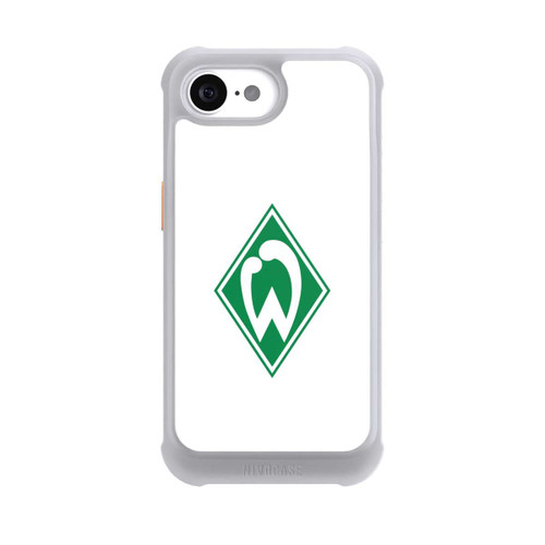 Apple iPhone 16e NIVOmax Logo auf Weiß - Werder Bremen