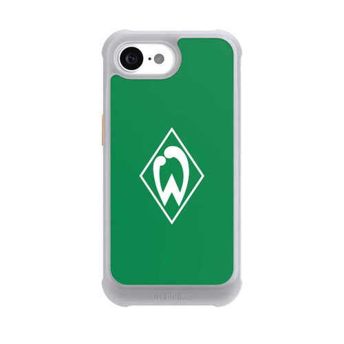 Apple iPhone 16e NIVOmax Logo auf Grün - Werder Bremen