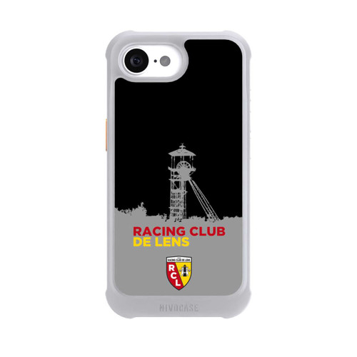 Apple iPhone 16e NIVOmax RC Lens Turm Schwarz-Grau