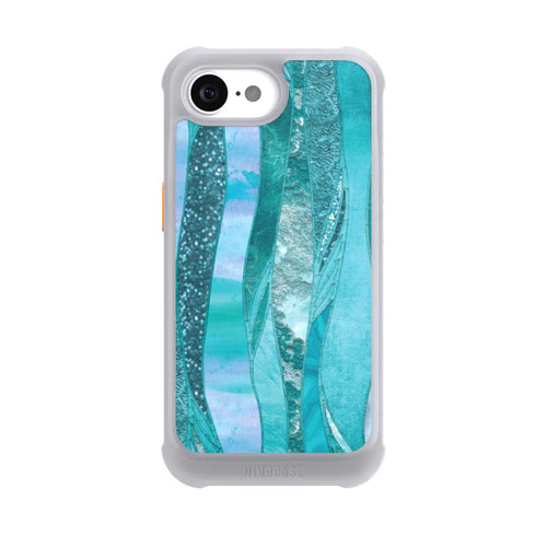 Apple iPhone 16e NIVOmax Blue Glamour Glitter Look