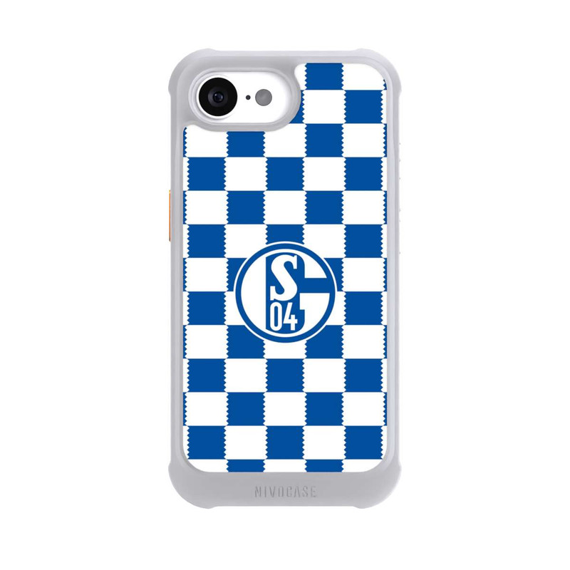 iPhone 16e NIVOmax Muster Schalke 04