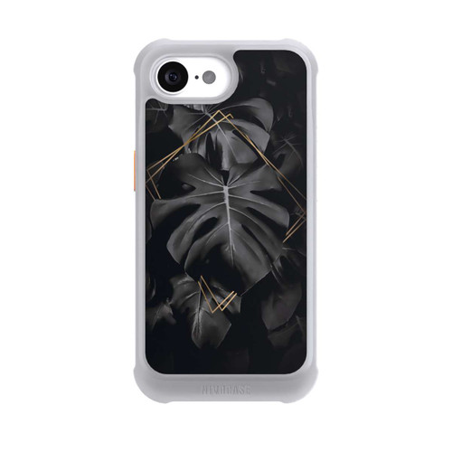 Apple iPhone 16e NIVOmax Black Leaves