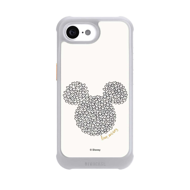 iPhone 16e NIVOmax Mickey Black and White