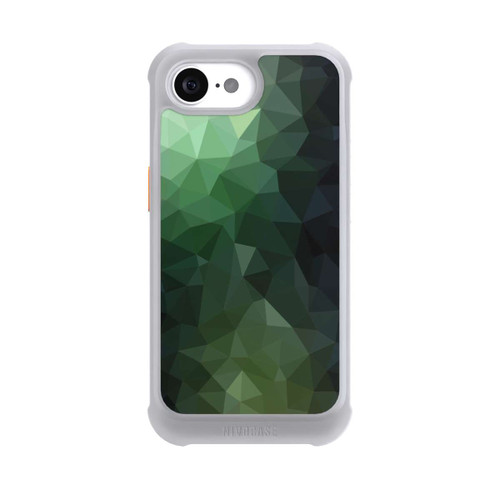 Apple iPhone 16e NIVOmax Polygonal Mosaic Green