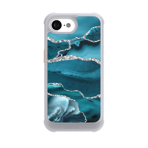 Apple iPhone 16e NIVOmax Gletscher Eis Marmor