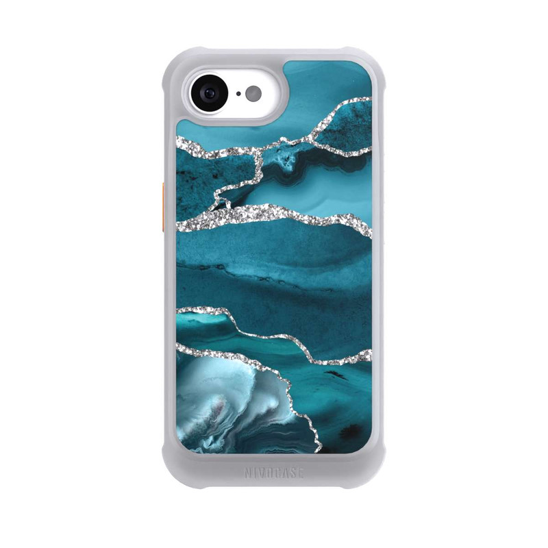 iPhone 16e NIVOmax Gletscher Eis Marmor