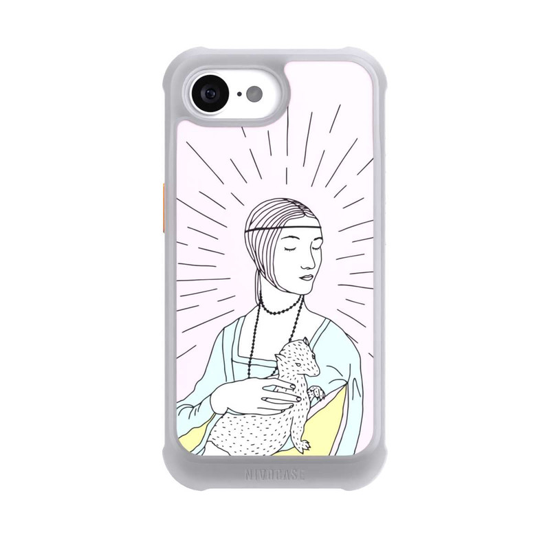 iPhone 16e NIVOmax La dame à l'hermine