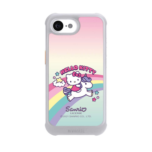 Apple iPhone 16e NIVOmax Hello Kitty Regenbogen 