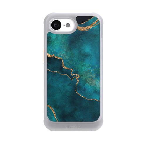 Apple iPhone 16e NIVOmax Gemstone Glamour teal