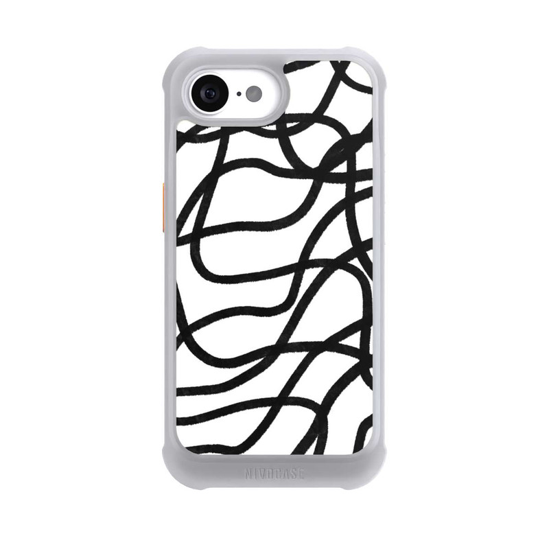 iPhone 16e NIVOmax Schwarze Linien