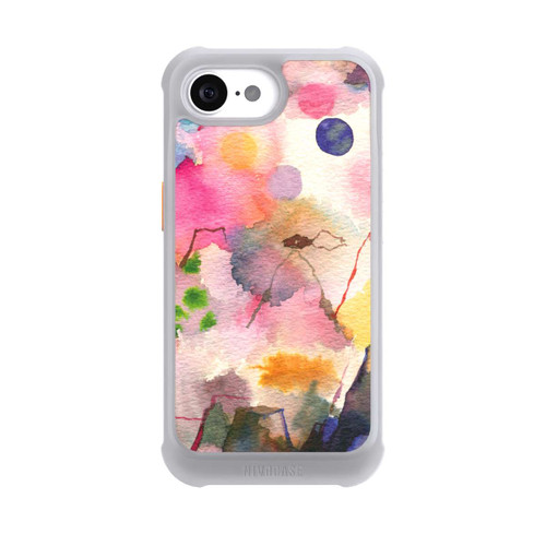Apple iPhone 16e NIVOmax Montagnes colorées aquarelles
