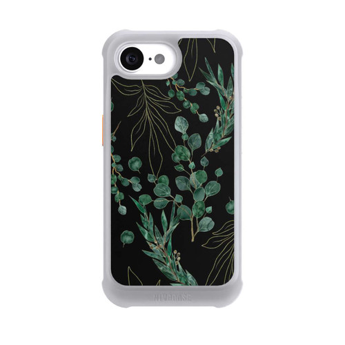 Apple iPhone 16e NIVOmax Eucalyptus Leaves black