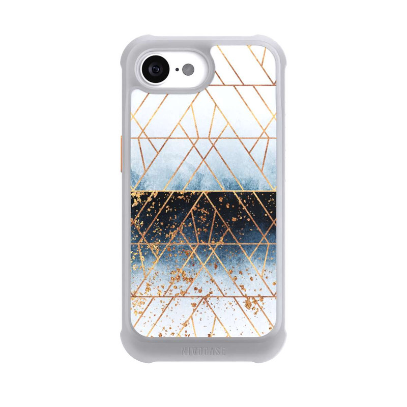 iPhone 16e NIVOmax Winter Blue Geo