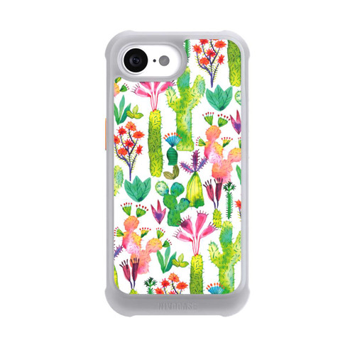 Apple iPhone 16e NIVOmax Jardin de plantes succulentes de cactus