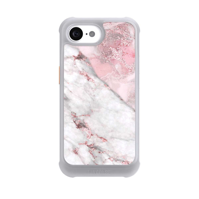iPhone 16e NIVOmax Rosa Marmor 3