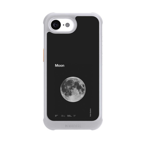 Apple iPhone 16e NIVOmax Solar System Mond