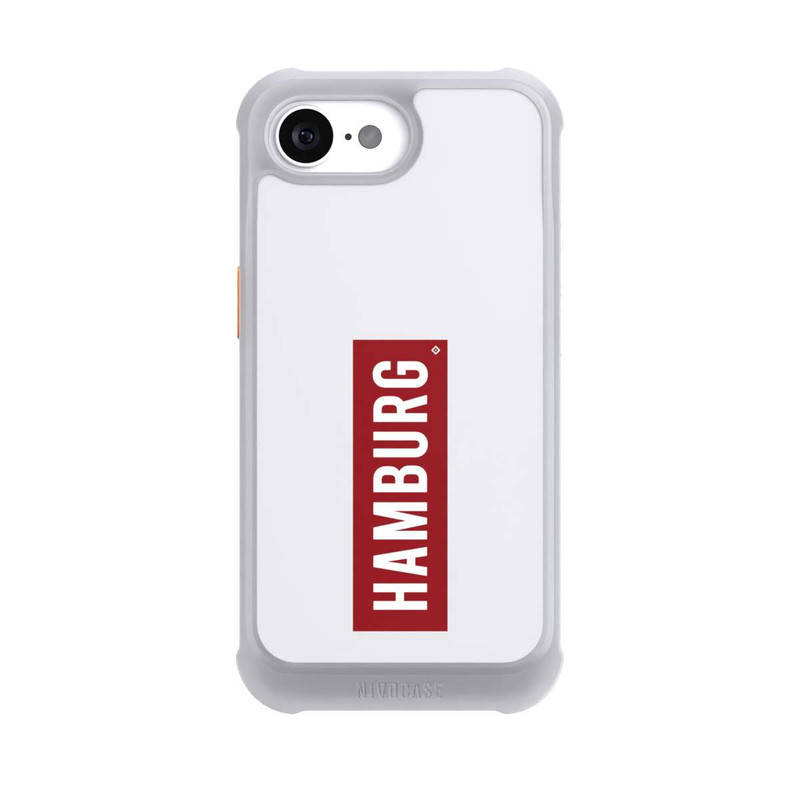 iPhone 16e NIVOmax HSV Hamburg Rot Weiss