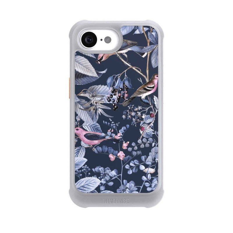 iPhone 16e NIVOmax Birds And Berries Blue