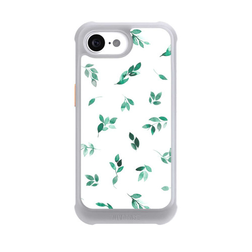 Apple iPhone 16e NIVOmax Feuilles d'automne Eucalyptus vert