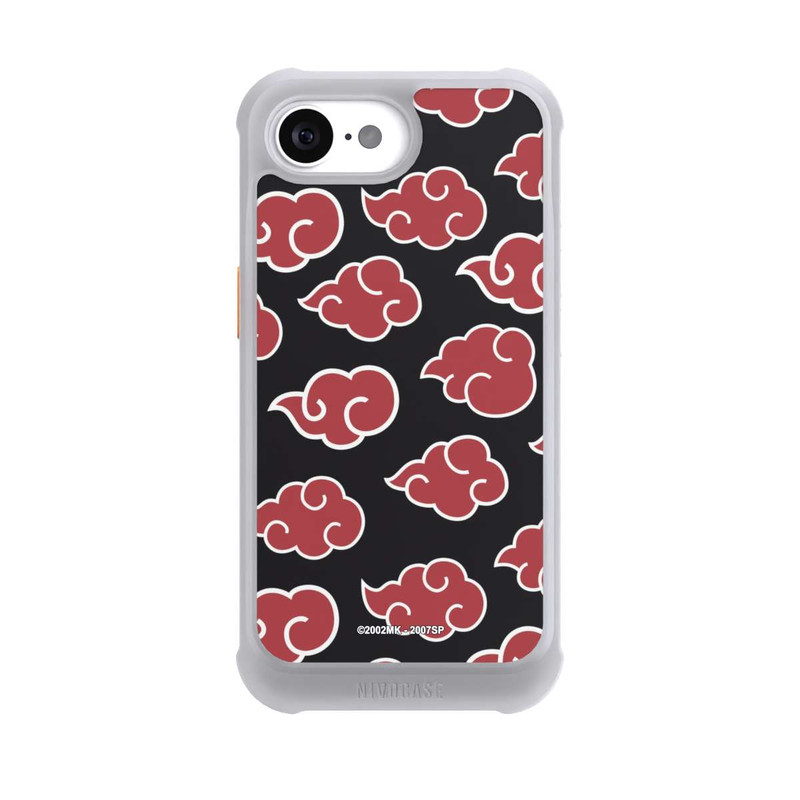 iPhone 16e NIVOmax Akatsuki Pattern Noir Big