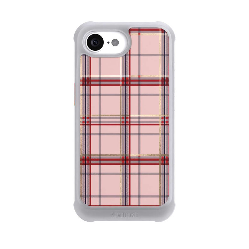 iPhone 16e NIVOmax TARTAN PINK
