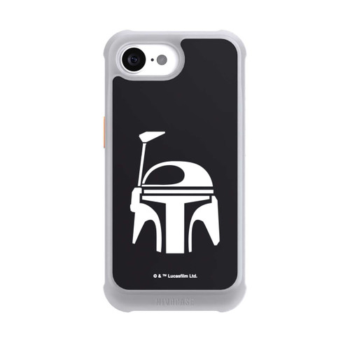 Apple iPhone 16e NIVOmax Boba Fett Helm Schwarz