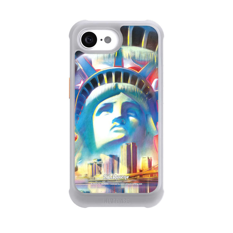 iPhone 16e NIVOmax New York Liberty Art By P.D. Moreno